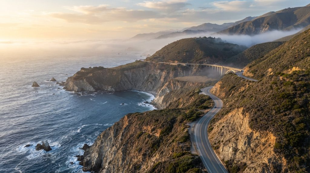 Big Sur Highway 1 road trip along the California coast