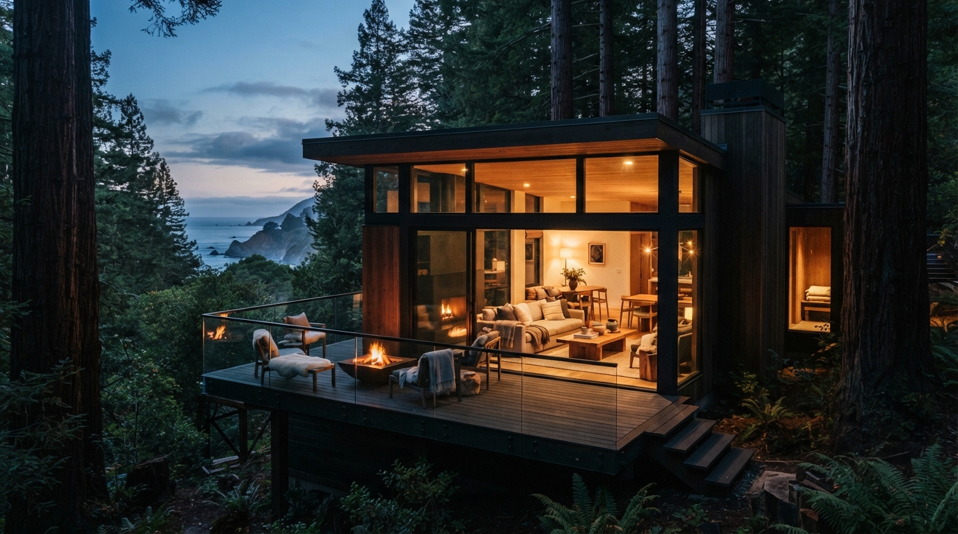 Boutique accommodation in Big Sur California