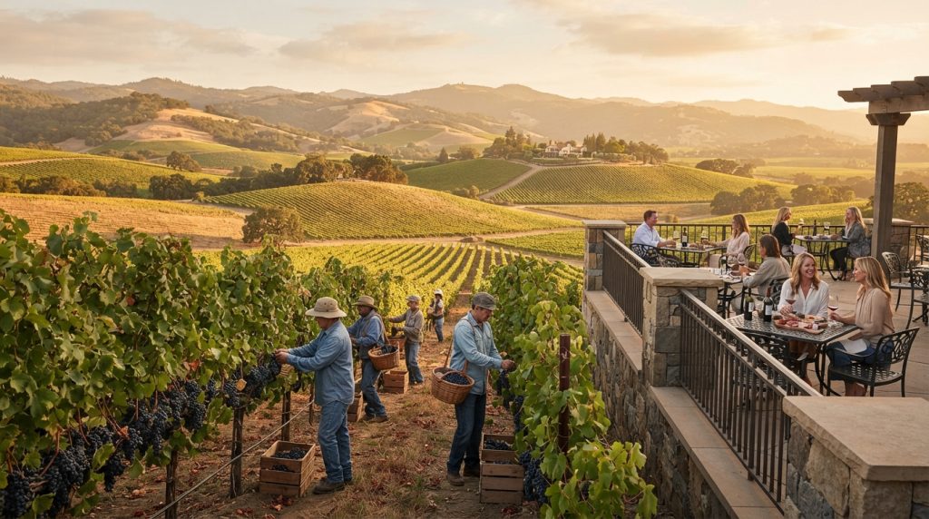California vineyard during Wine Month 2026
